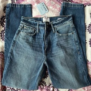 NWT FRAME straight jeans